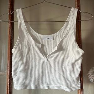 Aritzia TNA Waffle Notch Tank